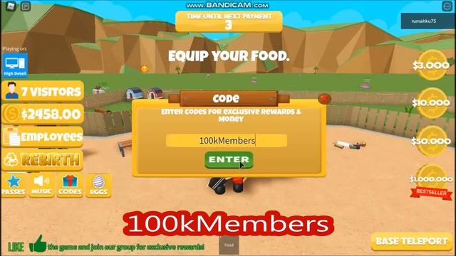 * ALL CODES WORK * [Egg Hunt] Zoo Tycoon ROBLOX смотреть онлайн