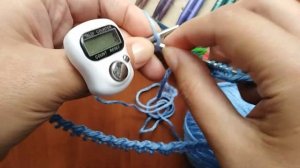 Двойная или полая резинка в круговом вязании.