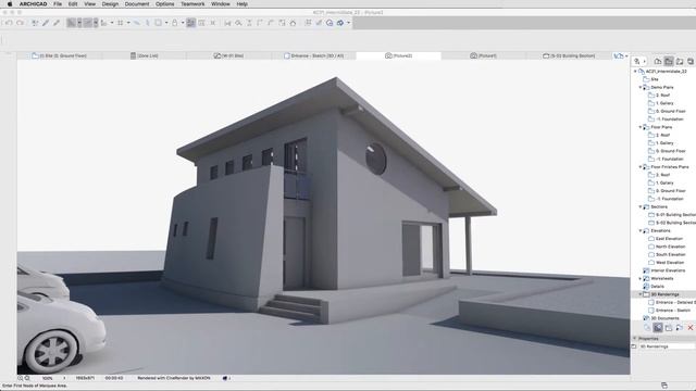White Model Effect - ARCHICAD Training Series 3 - 58/84 смотреть онлайн