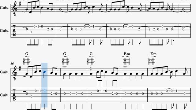 EVERY BREATH YOU TAKE - THE POLICE - GUITAR - SCORE & TABS смотреть онлайн