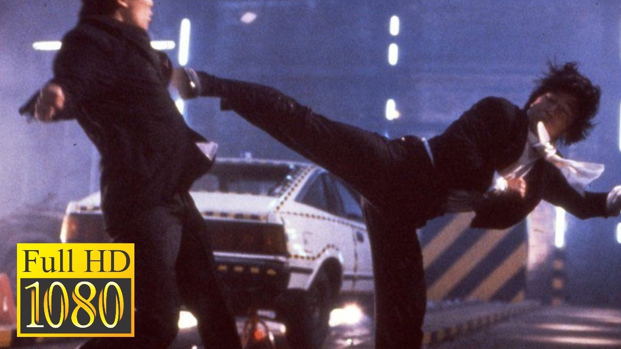 Jackie Chan and a twin fight in an auto repair shop in the movie Twin Dragons (1992) - part 1 смотреть онлайн