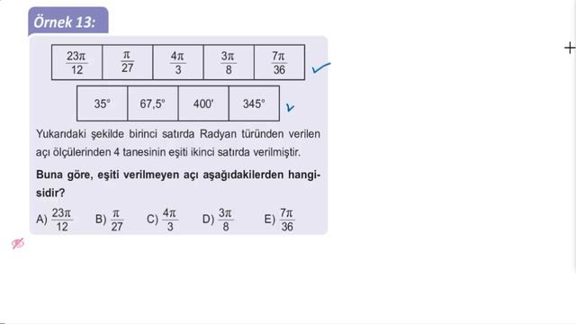 TRİGONOMETRİ-1 KONU ANLATIMI EĞİTİM VADİSİ 11. SINIF PDF FÖY-1 смотреть онлайн