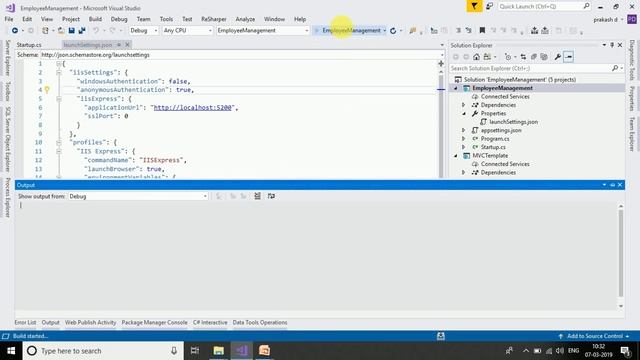 ASP.NET Core Tutorial in Tamil (Part-7 ASP.NET Core launchSettings.json File) смотреть онлайн