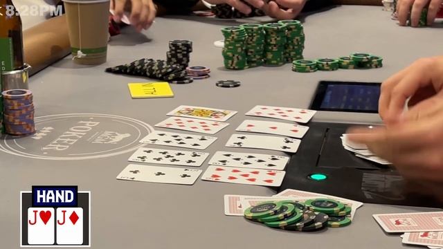 $50,000 Buy In and We're All in First Hand! | Poker Vlog #482 смотреть онлайн