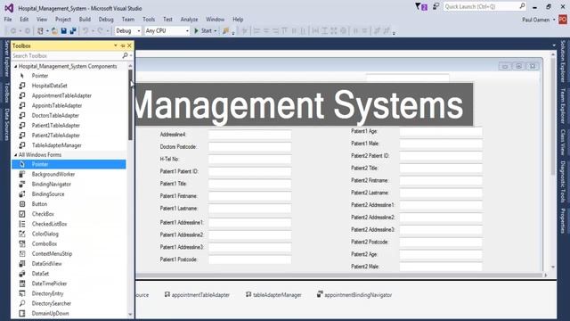 How to Create Hospital Management System with Embedded Database in C# смотреть онлайн