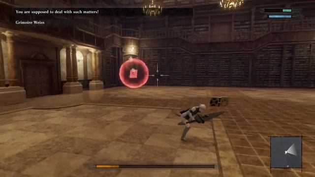NieR Replicant - Grimoire Rubrum - Boss Fight & Cutscene смотреть онлайн