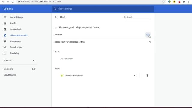 Enabling Flash Player on Chrome смотреть онлайн