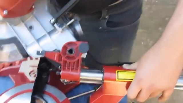 Торцовочная пила EINHELL TH SM 2534 dual обзор Mitre saw EINHELL TH SM 2534 dual review смотреть онлайн