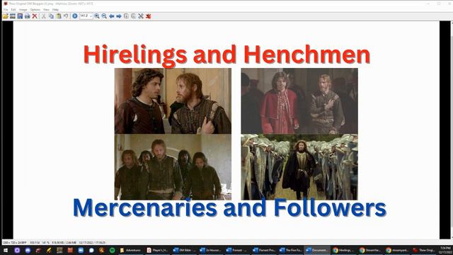 Hirelings, Henchmen, Mercenaries and Followers in D&D, OSR Style смотреть онлайн