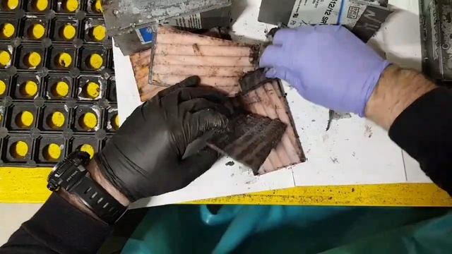 Вскрытие Gel, гелевого и AGM аккумуляторов. Устройство. смотреть онлайн