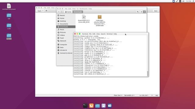 How to install Anaconda 5.0 in Ubuntu for Python programming смотреть онлайн