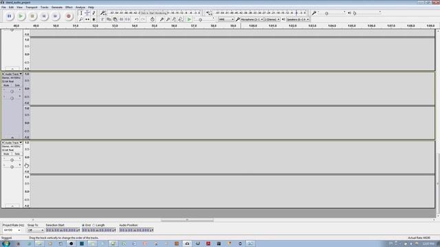 How to Merge & Insert Multiple Tracks into one Track in Audacity смотреть онлайн
