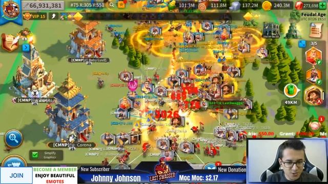 RISKY STRATEGY NEEDS DOMINATION IN THE FIELD! Lost Kingdom 75 War Part 1! Rise of Kingdoms смотреть онлайн