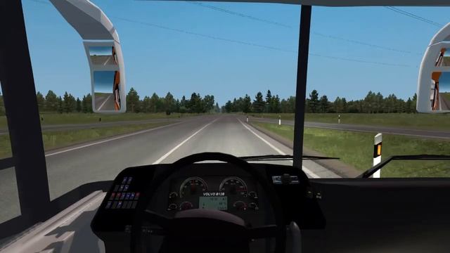 ETS2 1.35, Bus GV 1800DD Volvo 6x2, 