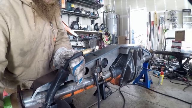 Welding Ford (Sterling) 10.5 Truss -Ballistic Fab Shave Kit -1st Fabrication on Dreadnought Durango смотреть онлайн