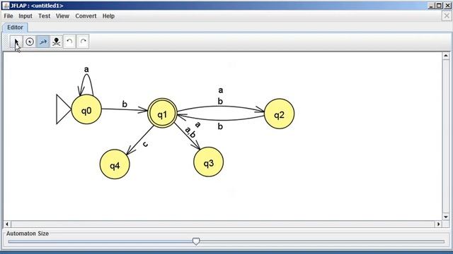 JFLAP 01 Starting Up And First DFA