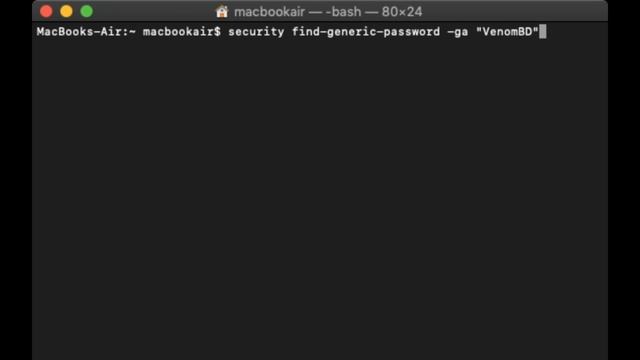 How To Hack Saved WiFi Password On Mac Using Terminal