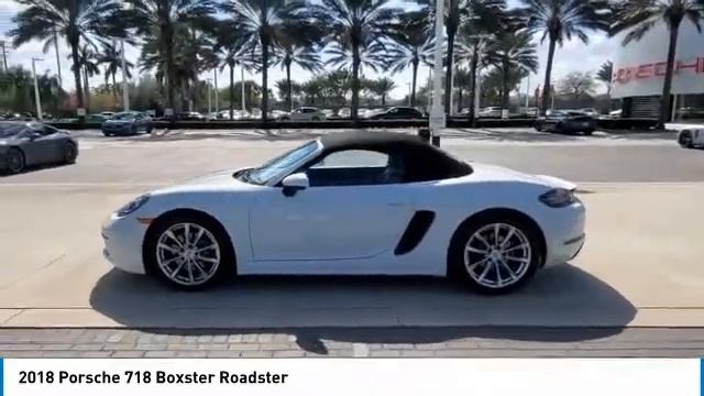 2018 Porsche 718 Boxster P210223