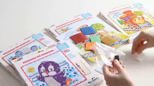 Мозаика по номерам с самоклеющимися элементами серии Baby Games от от ORIGAMI смотреть онлайн
