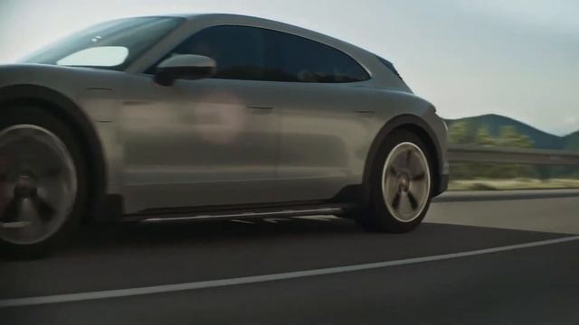 Новый PORSCHE Taycan Cross Turismo 2021 - CRAZY ELECTRIC, звук вождения и езда по бездорожью