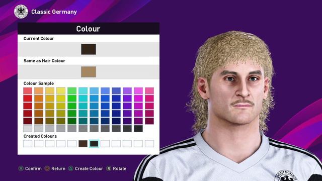 Rudi Völler PES 2021 and PES 2020 [PS4] Rudi Voller face смотреть онлайн