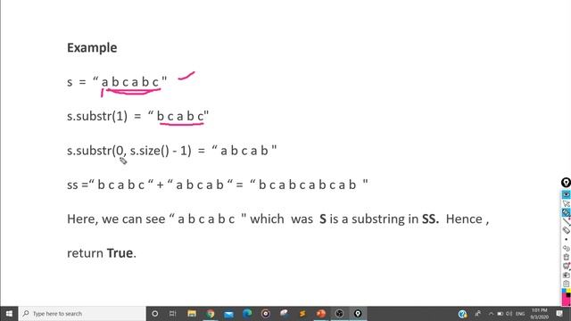 Repeated Substring Pattern leetcode смотреть онлайн