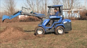 Экскаваторная рукоять на минипогрузчике MultiOne