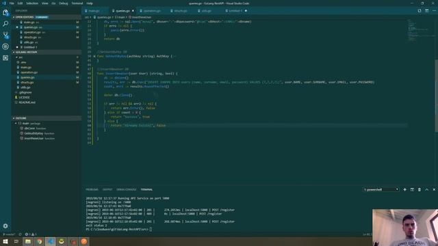 Learning GoLang - Creating a CRUD RestAPI with MySQL Authentication -- PART 2 смотреть онлайн