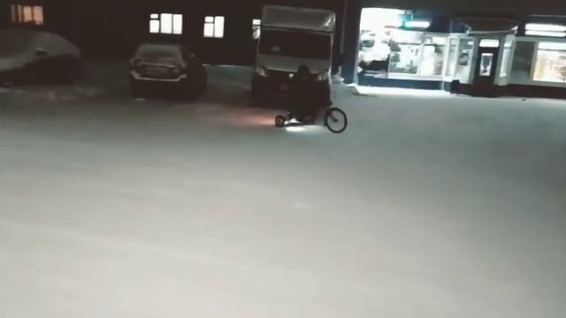 эл.трайк из гироскутера своими руками (зимой). смотреть онлайн