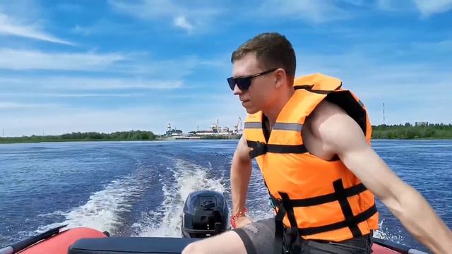 Моментальный выход на глиссер лодки MISHIMO RAPID 360 с мотором PROMAX SP 9.9 FHS