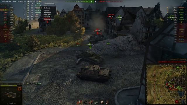 World of Tanks SU-122-44 - 12 Kills - 8.2K Damage смотреть онлайн