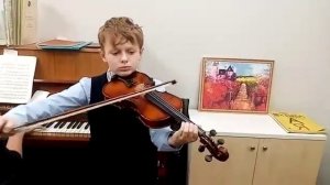 А. Хачатурян Андантино, исп. скрипка Константин Матвеев, пед. О.В. Терентьева, ДШИ им. С.Т. Рихтера