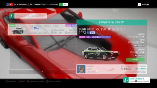Forza Horizon 4: Sniping A Ford Capri FE смотреть онлайн