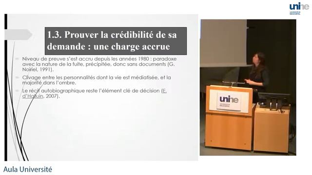Université de Neuchâtel - Conférence d'Estelle d'Halluin смотреть онлайн
