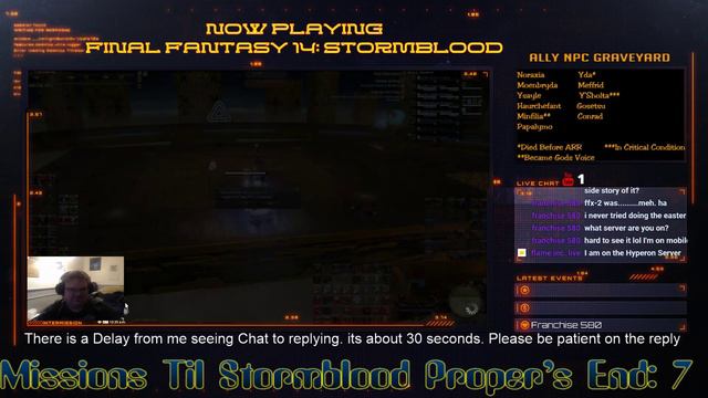 Final Fantasy 14: Due To Maintenance... SIDEQUEST DAY!...and missions* (074) [115 Days To Go] смотреть онлайн