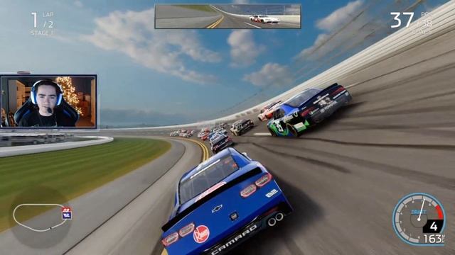 LOOK AT THAT RUN! | NASCAR Heat 4 Career Part 34 смотреть онлайн