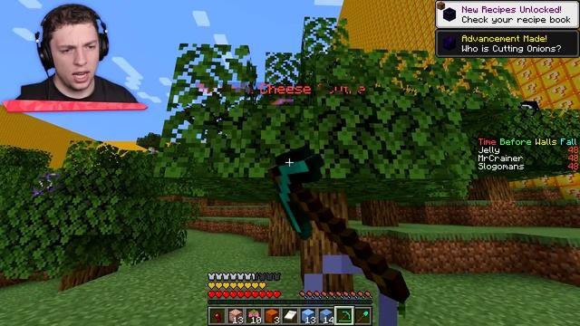 Minecraft LUCKY BLOCK WALL BATTLE (1v1v1) смотреть онлайн