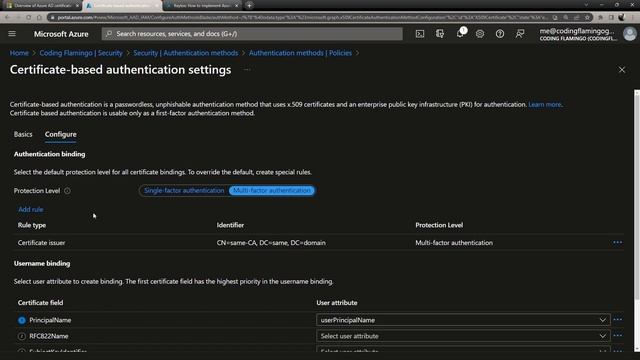 How to Set Up Azure Certificate Based Authentication смотреть онлайн