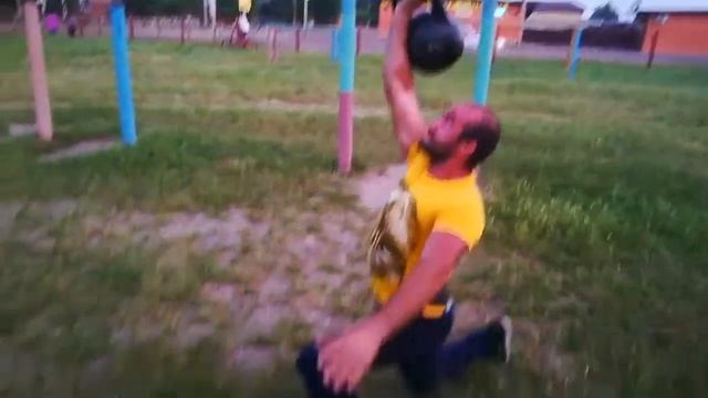 Турник, рекорды с гирями. смотреть онлайн