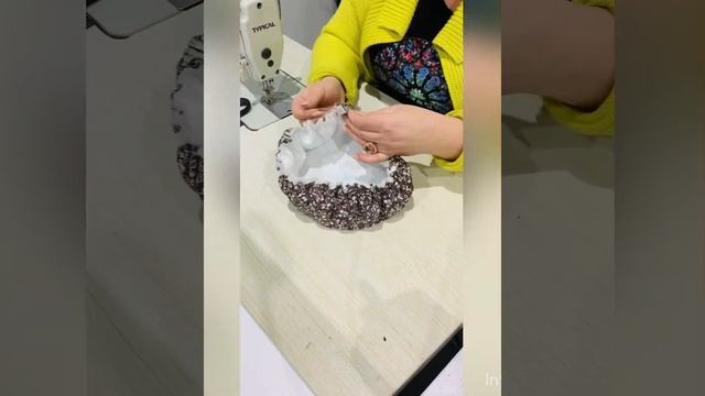 DIY Текстильная интерьерная корзинка. #корзинкатекстильная смотреть онлайн