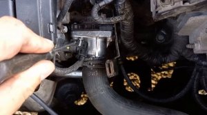 Замена термостата Opel mokka со 105 на 92 градуса с установкой обманки без прошивки.