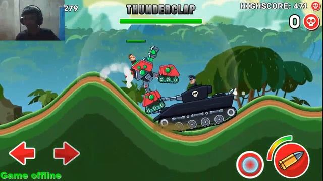 Game Tanks Shooting Hill of steel android gameplay смотреть онлайн