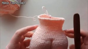 Кукла Уля крючком. Часть 3. Туловище.