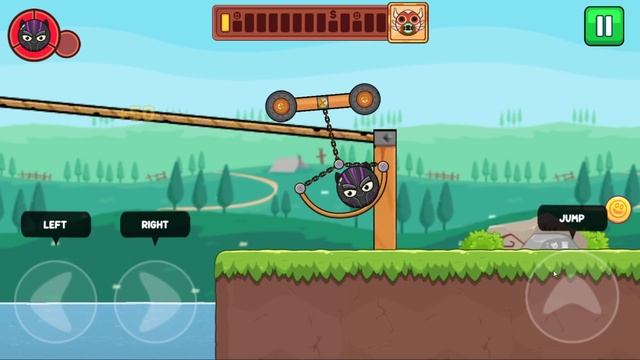 Red Ball 6 - Gameplay Walkthrough Part 2 - Black Panther Ball (iOS, Android) смотреть онлайн