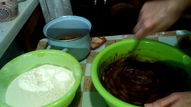 Пирог праздничный Новогодний. Пирог без яиц и молока. Постный рецепт. #суфикс смотреть онлайн