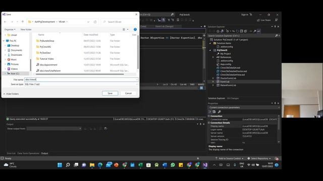 Display data from multiple tables with SQL statements from MS SQL Server to VB net Part 7 смотреть онлайн