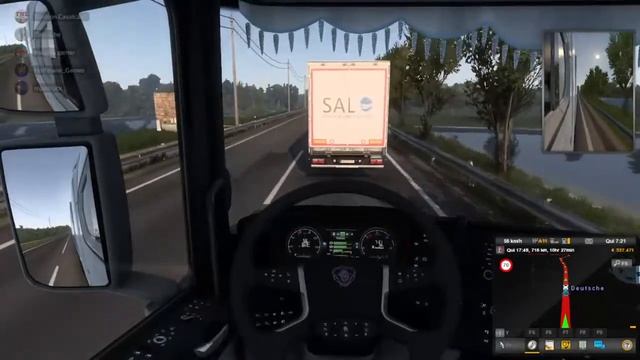 Euro Truck Simulator 2 SCS 1.41 Participando do Convoy do Rojas Truck смотреть онлайн