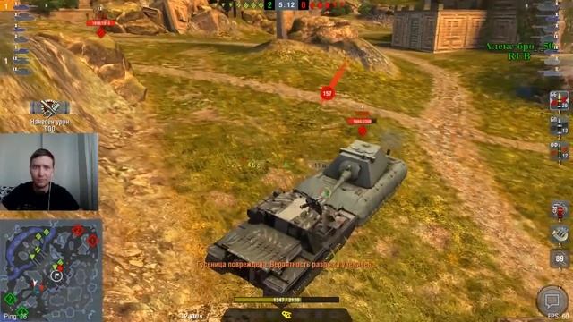 FV217 Badger - Как Играется?! Краш-тест ПТ WoT Blitz смотреть онлайн