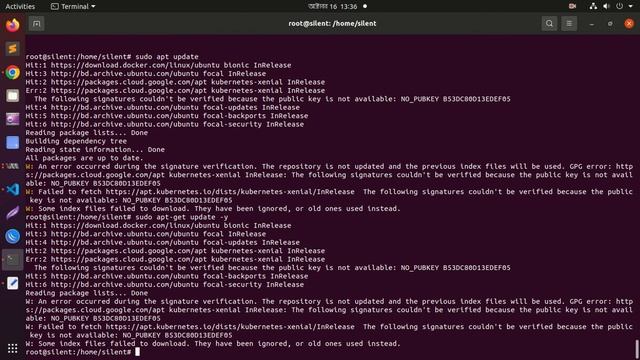 How to Fix W Failed to fetch kubernetes InRelease NO PUBKEY B53DC80D13EDEF05 смотреть онлайн