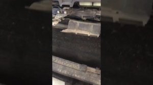 AUDI Q7 2016год снять передний бампер